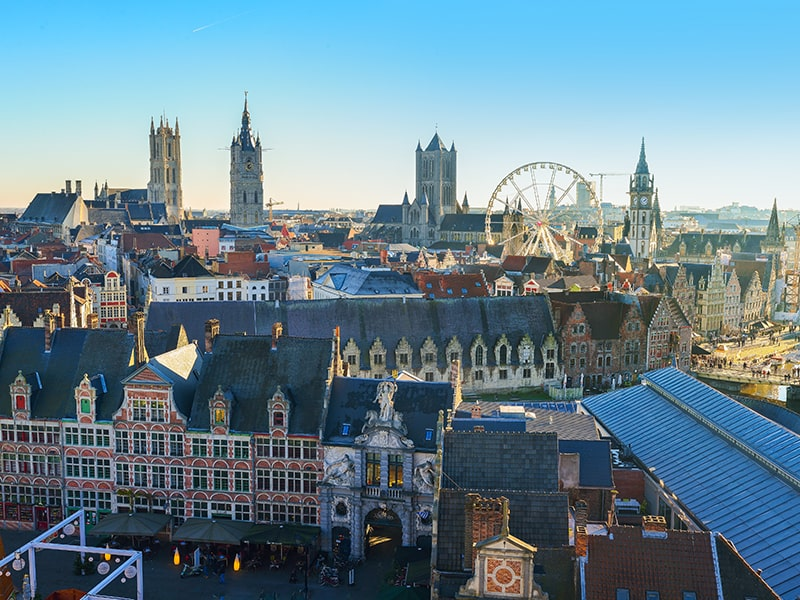 Skyline of Ghent